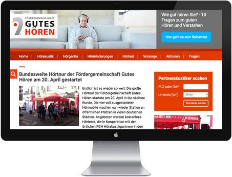TYPO3 Website von apw-media aus Lübeck
