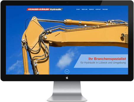 Webdesign Lübeck Hydraulik WordPress