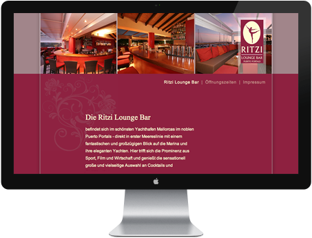 Webvisitenkarte Bar - Cafe