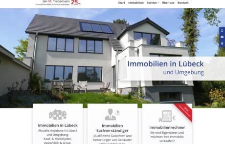 Immobilien Website mit WordPress Immobilien Website Wordpress