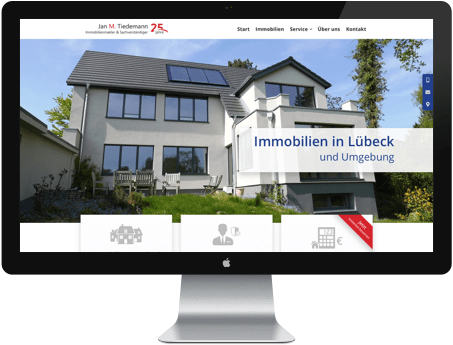 Individuelle Gestaltung von Internetseiten in Lübeck