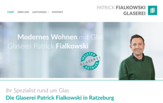 Glaserei Ratzeburg Webdesign